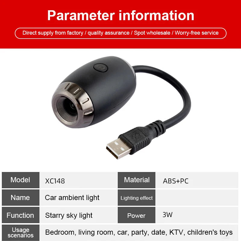 GalaxyGlow™ Projector Light